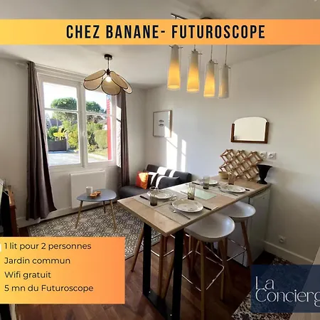 Chez Banane - Futuroscope - Laconciergerie Jaunay-Clan Buitenkant foto